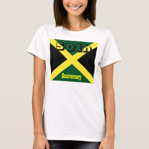 Jamaica 50ste verjaardag van de onafhandige vrouwe t-shirt
