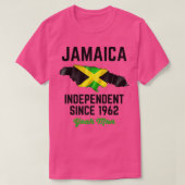 Jamaica 60e Onafhankelijkheidsdag Jamaica 60 Indep T-shirt (Design voorkant)