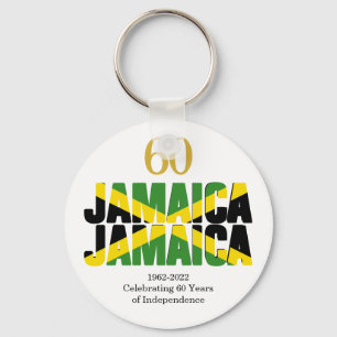 JAMAICA 60ste Jubileum Onafhankelijkheid Sleutelhanger