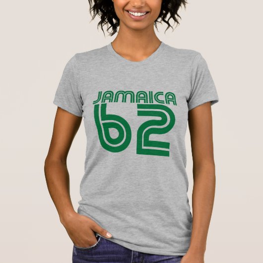 Jamaica 62 - Proud Jamaicans - Reggae Rasta Shirt (Voorkant)