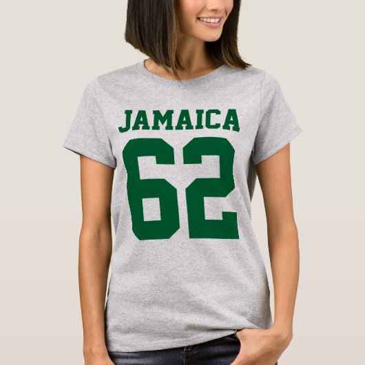 Jamaica 62 - Proud Jamaicans - Reggae Rasta Shirt (Voorkant)
