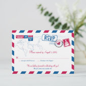 JAMAICA Air Mail Wedding RSVP (Debout devant)