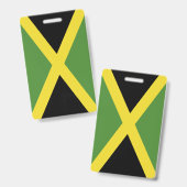 Jamaica Badge (Voor- en achterkant)