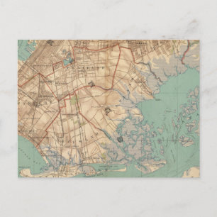 Jamaica Bay en Brooklyn Briefkaart
