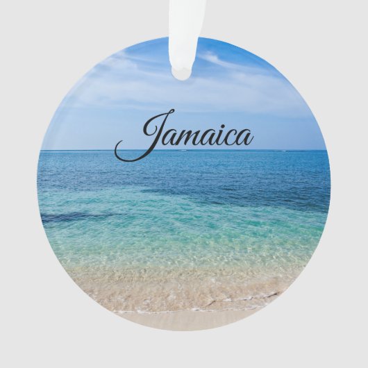 Jamaica Beach Ornament (voorkant)