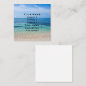 Jamaica Beach Vierkante Visitekaartje (Voorkant / Achterkant)