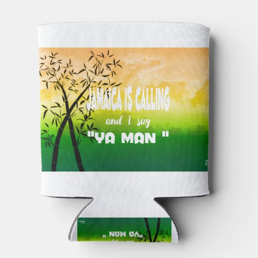 Jamaica belt blikjeskoeler (Achterkant)