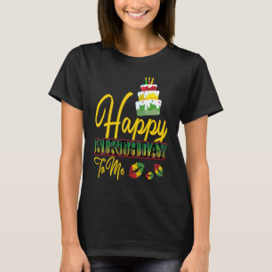 Jamaica Birthday Cake Happy Birthday 2 T-shirt