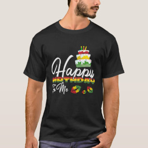 Jamaica Birthday Cake Happy Birthday voor me 1 T-shirt