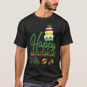 Jamaica Birthday Cake Happy Birthday voor me 3 T-shirt