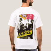 JAMAICA /BLACK MESSAH /JAH T-Shirt de base pour ho (Dos)