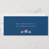 Jamaica Boarding Pass Wedding Kaart (Achterkant)