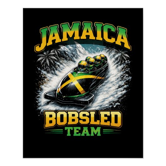 Jamaica Bobsled Team Perfect Poster (Voorkant)