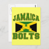 Jamaica Bolts Briefkaart (Voorkant / Achterkant)