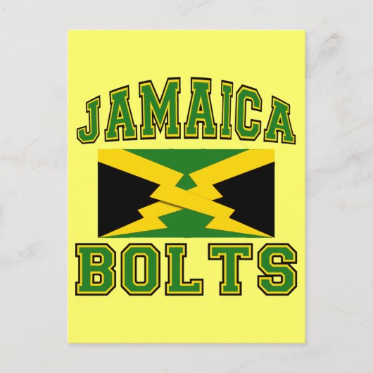 Jamaica Bolts Briefkaart (Voorkant)