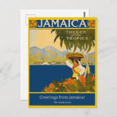 Jamaica Briefkaart (Voorkant / Achterkant)