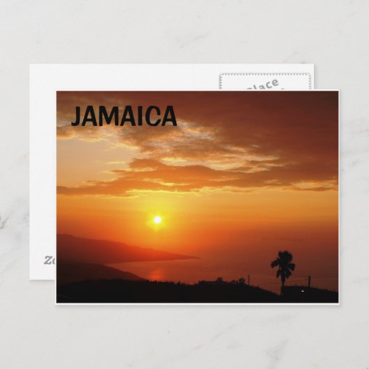 JAMAICA BRIEFKAART (Voorkant / Achterkant)