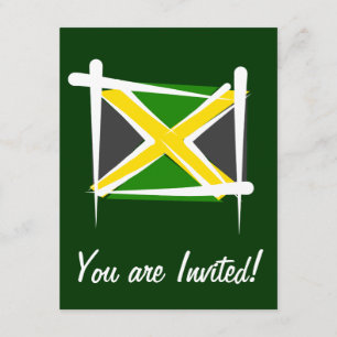 Jamaica Brush Flag Kaart