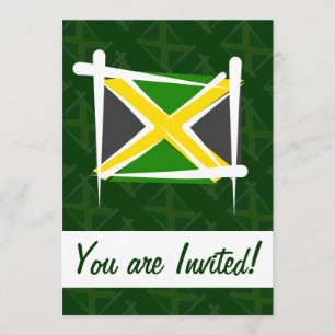 Jamaica Brush Flag Kaart
