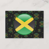 Jamaica Bubble Flag Visitekaartje (Achterkant)