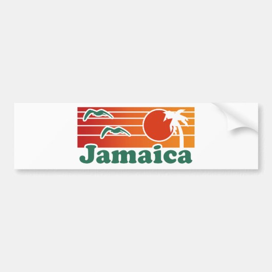 Jamaica Bumpersticker (Voorkant)