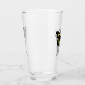 Jamaica Butterfly Shadow Monogram Glas (Links)