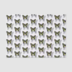 Jamaica Butterfly Shadow Monogram Tissuepapier