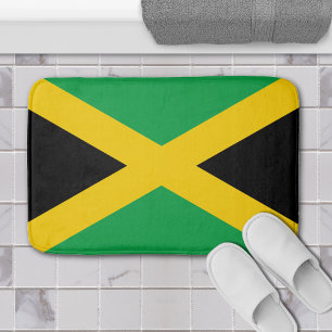 Jamaica Caribisch eiland Jamaicaanse vlag Badmat