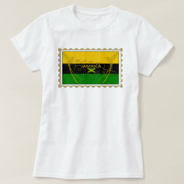 Jamaica Colors Humming Birds Stamp T-Shirt