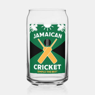 Jamaica Cricket Blikvorm Glas
