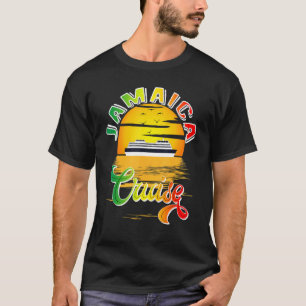 Jamaica Cruise Jamaicaanse Zeilen Caribische Vakan T-shirt