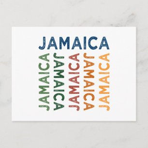 Jamaica Cute Colorful Briefkaart