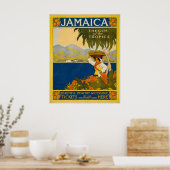 Jamaica de kiem van de tropen poster (Keuken)