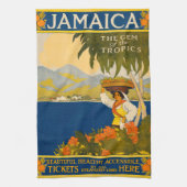 Jamaica, de kiem van de tropen theedoek (Verticaal)