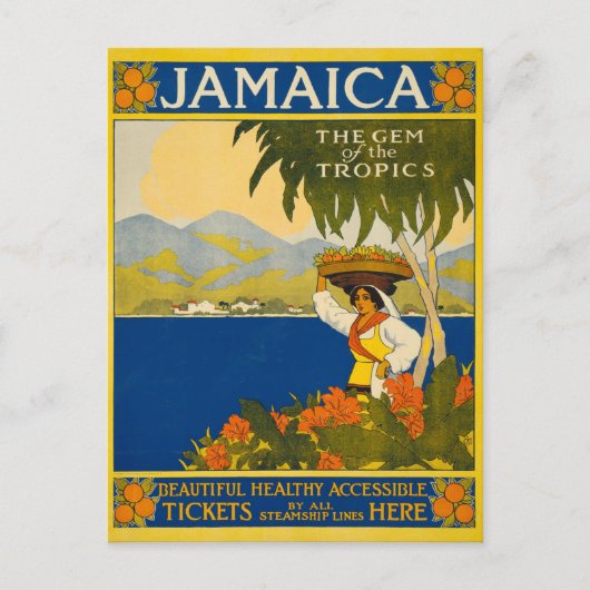 Jamaica, de tropen Briefkaart (Voorkant)