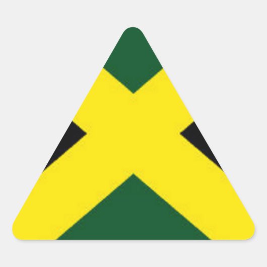 Jamaica Driehoek Sticker (Voorkant)