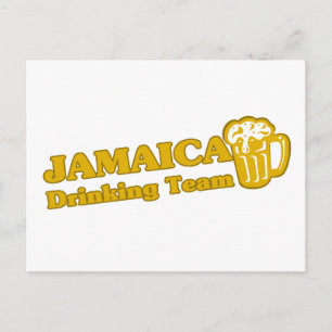 Jamaica Drink team Briefkaart