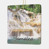 Jamaica Dunn's rivierbedding van de Herfsten Keramisch Ornament (Links)