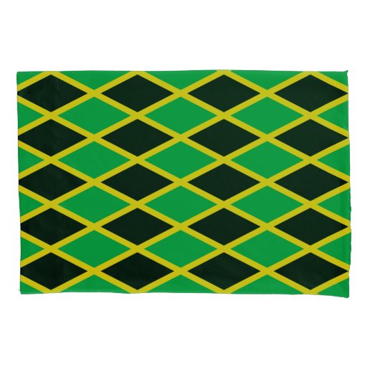 Jamaica en Jamaicaanse vlag Mode patroon/reggae Kussensloop (Voorkant)