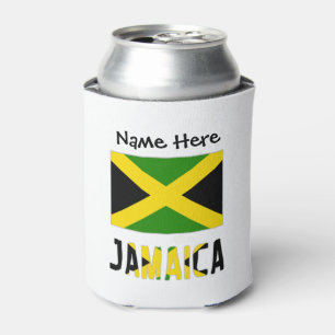 Jamaica en Jamaicaanse vlag Persoonlijk  Blikjeskoeler
