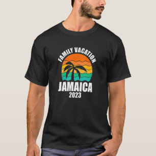 Jamaica Family Vacation 2023 Summer Matching Holid T-shirt