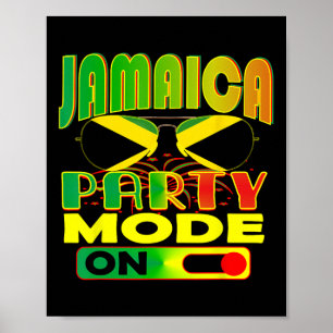 Jamaica-feestjamaicaanse outfits voor vrouwen Jama Poster