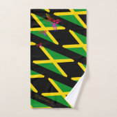 Jamaica Flag 03 Bad Handdoek (Handdoek)