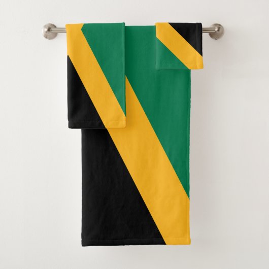 Jamaica Flag Bad Handdoek (Insitu)