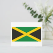 Jamaica Flag Briefkaart (Staand voorkant)