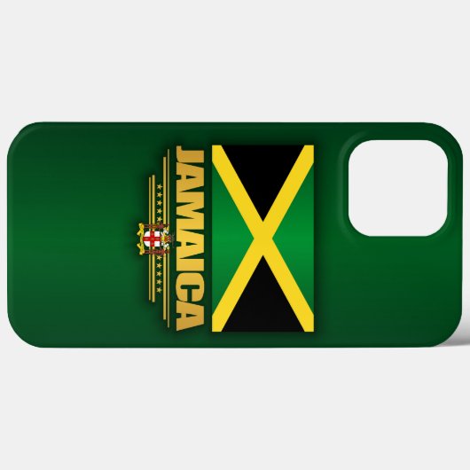 Jamaica Flag Case-Mate iPhone Case (Achterkant (horizontaal))