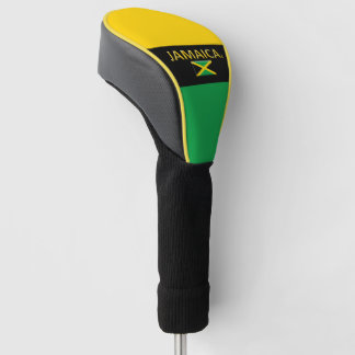 Jamaica Flag Colors Golf Head Hoesje Golfheadcover