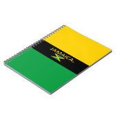 Jamaica Flag Colors Modern Notitieboek (Linkerzijde)