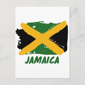 Jamaica Flag Design Briefkaart