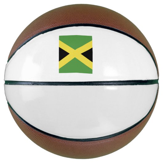 Jamaica Flag Emblem Basketbal (Voorkant)
